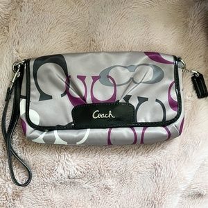 Coach Multi Color Wristlet